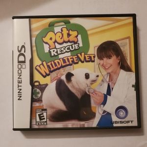 Petz rescue wildlife vet ds game